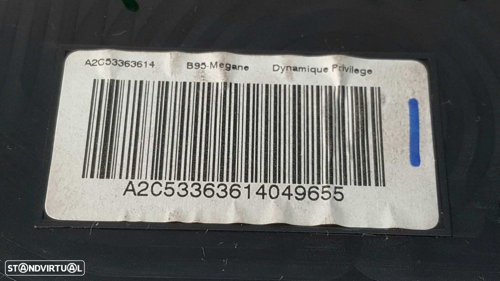 QUADRANTE RENAULT MEGANE III BERLINA 5 P DYNAMIQUE - 5