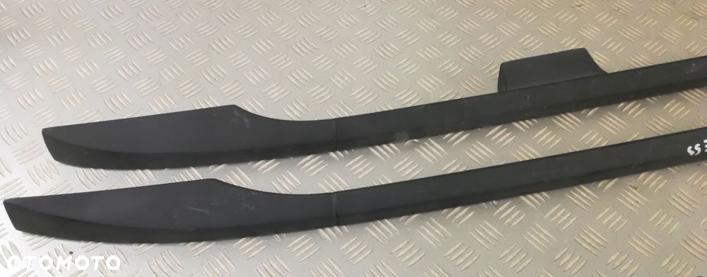 relingi dachowe dachu listwy czarne komplet BMW X5 E53 LIFT - 4