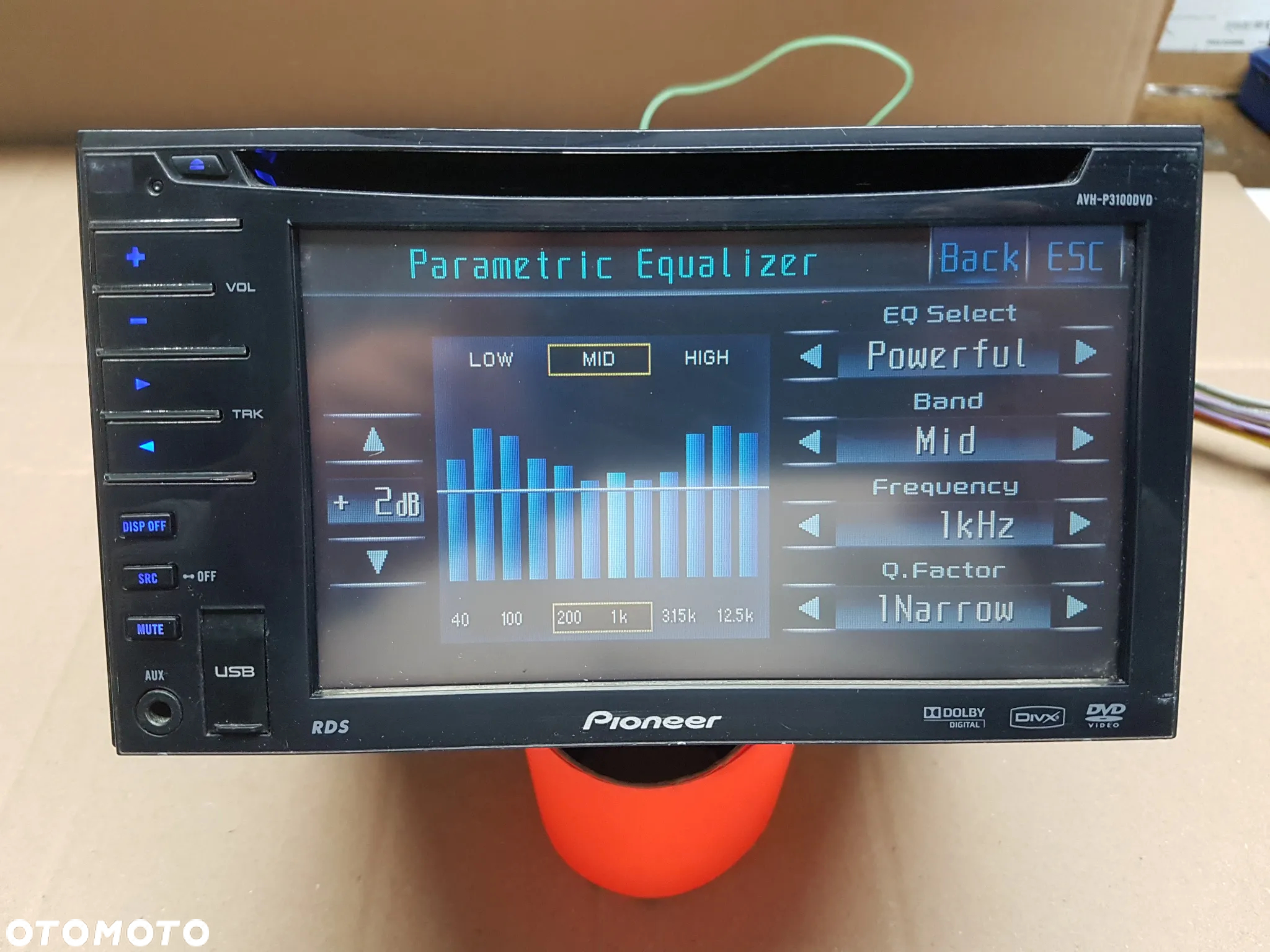 RADIOODTWARZACZ  PIONEER AVH-P3100DVD - 2