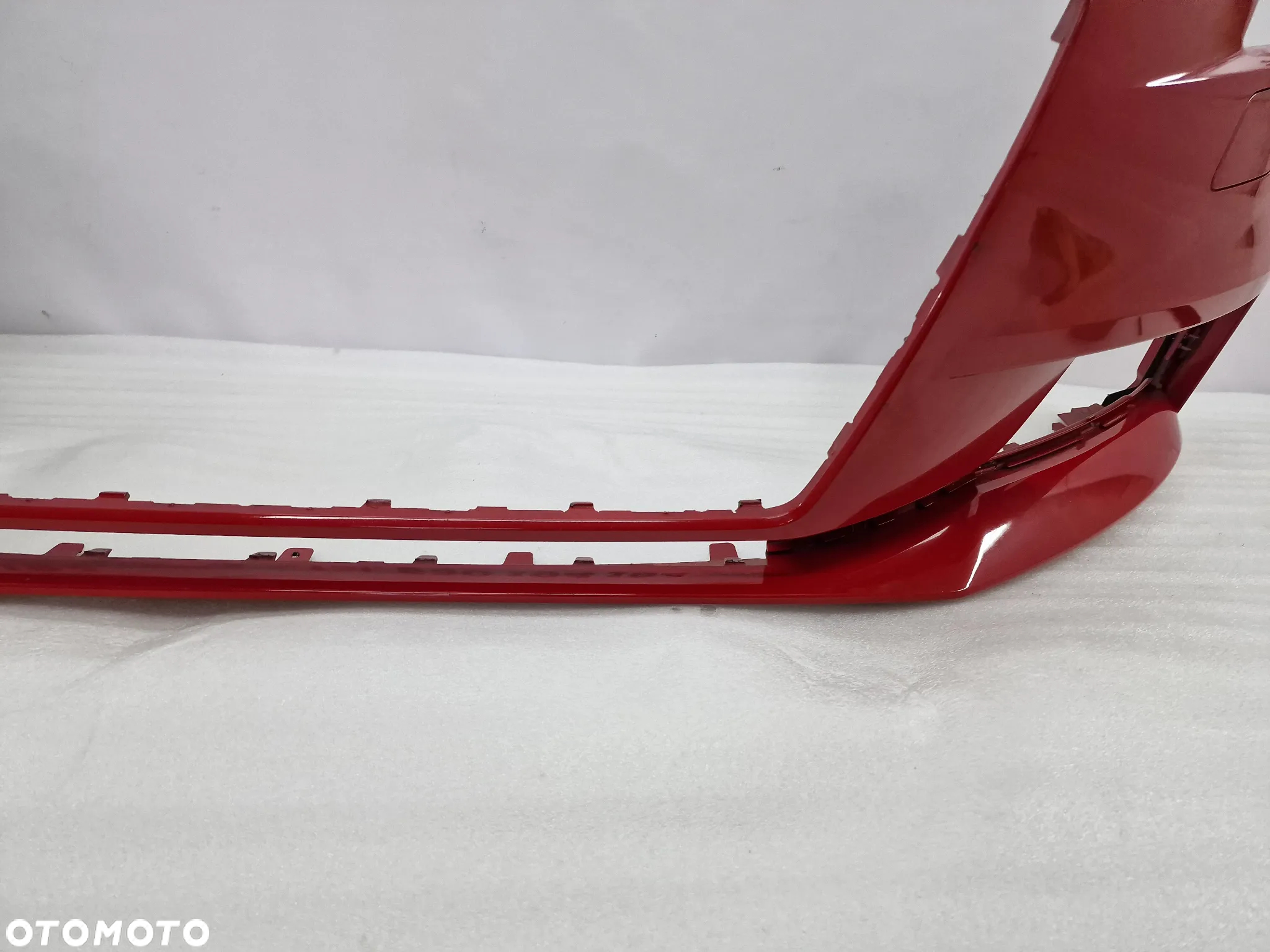 AUDI A8 8V / 8V3 SPORTBACK LIFT S-LINE 15- ZDERZAK PRZEDNI PRZÓD NA SPRYSKI , ŁADNY , CZERWONY , NR 8V3807437A , NR AUKCJI NZ733 - 10