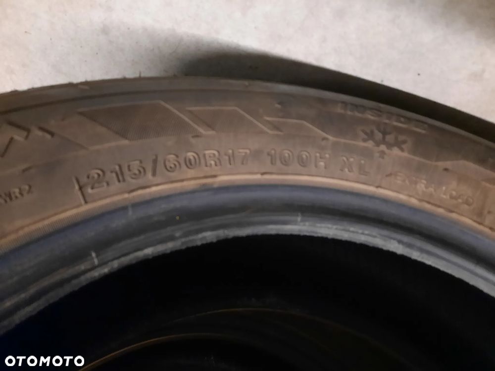 opony zimowe 215 60 R17 100H XL ZEETEX WH1000 7mm 4 sztuki rok produkcji 2022 tydzień 25 215/60 R17 Warszawa Włochy - 2