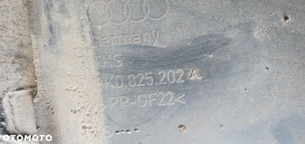Osłona płyta podwozia prawa Audi A4 B8 8K0825202A - 7