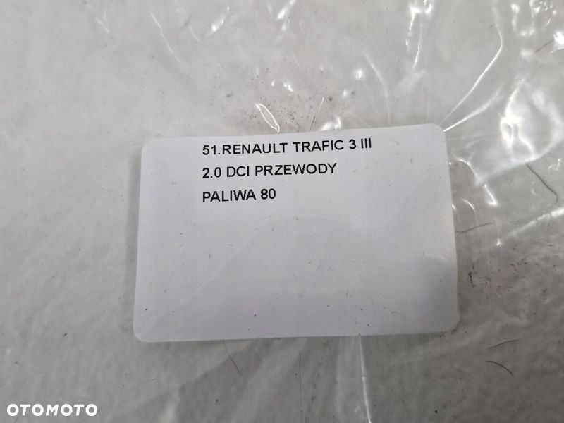RENAULT TRAFIC III 3 2.0 DCI PRZEWODY PALIWA - 7