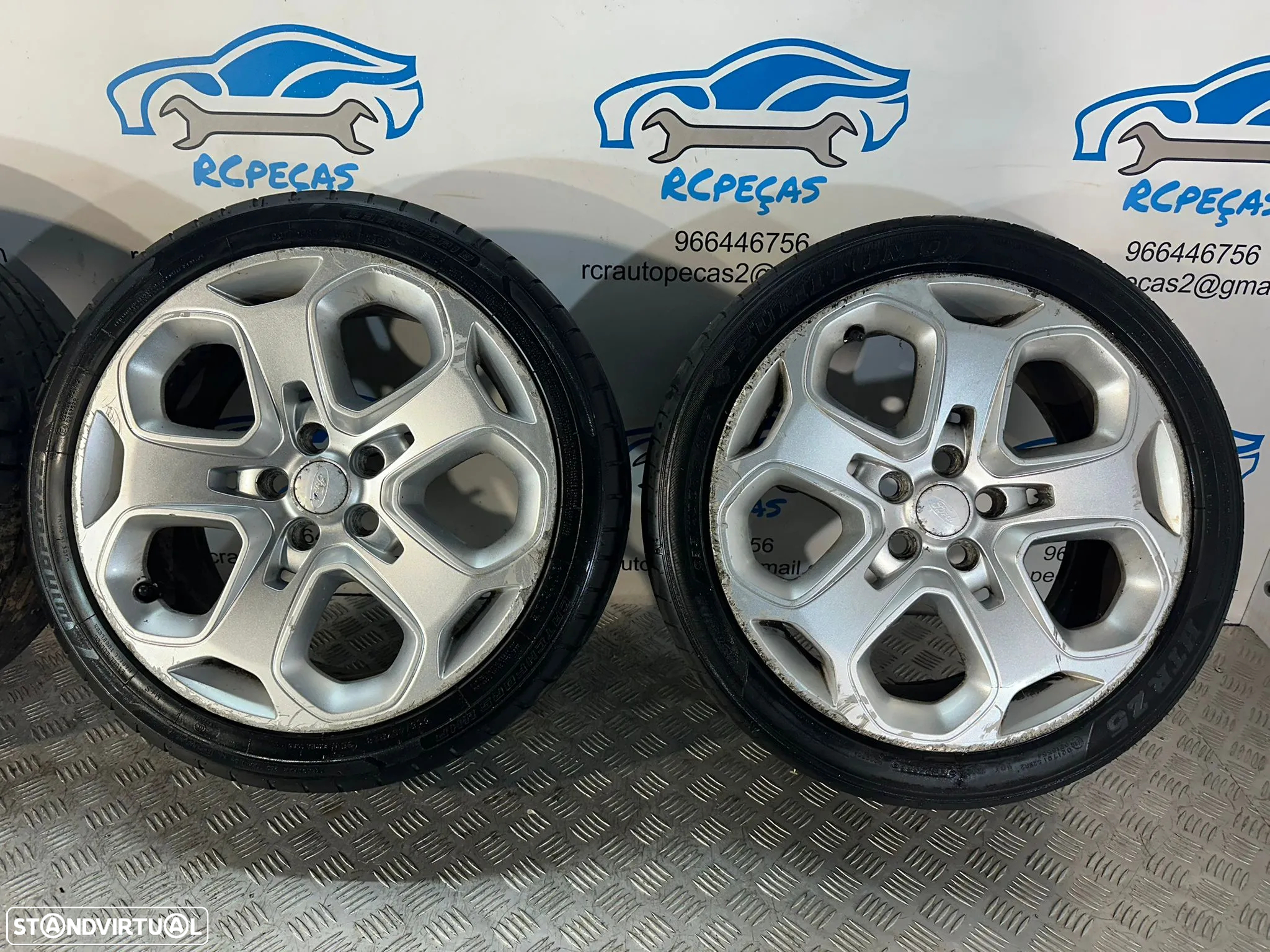 Conjunto Jantes 18 Originais Ford Mondeo iv 4 MK4 8J ET55 7S7J-1007-CB - 4