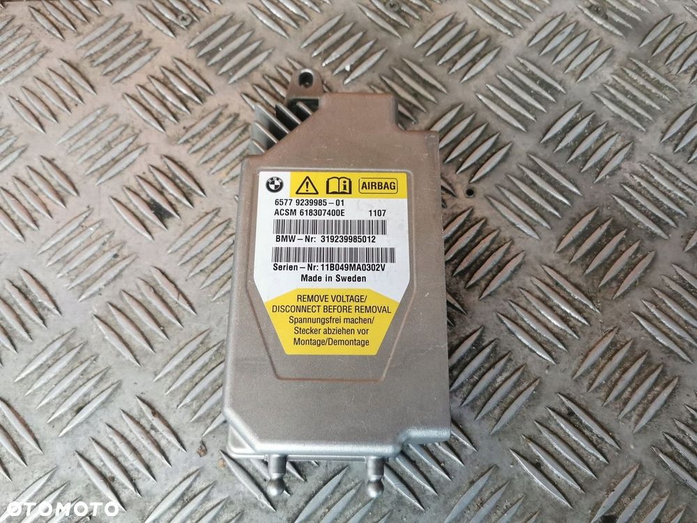 BMW OE SENSOR AIRBAG 9239985 - 1
