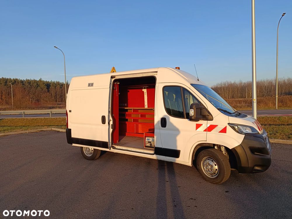 Peugeot boxer zabudowa serwis mobilny warsztat  webasto przetwornica led - 1