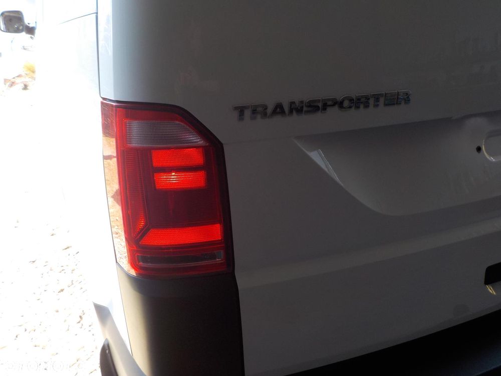 VW T6 T6.1 KOMPLETNY TYŁ KLAPA ZDERZAK PDC LAMPY ŚLIZGI BIAŁY LB9A - 3