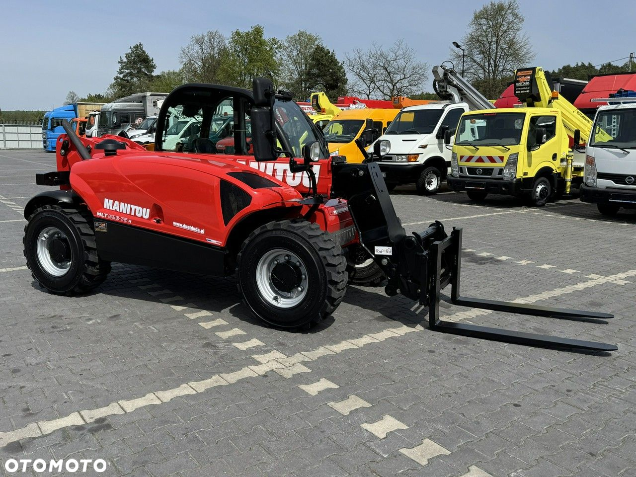 Manitou MLT 625-75 H EASY Sterowanie Joystick Mini Ładowarka Teleskopowa - 10