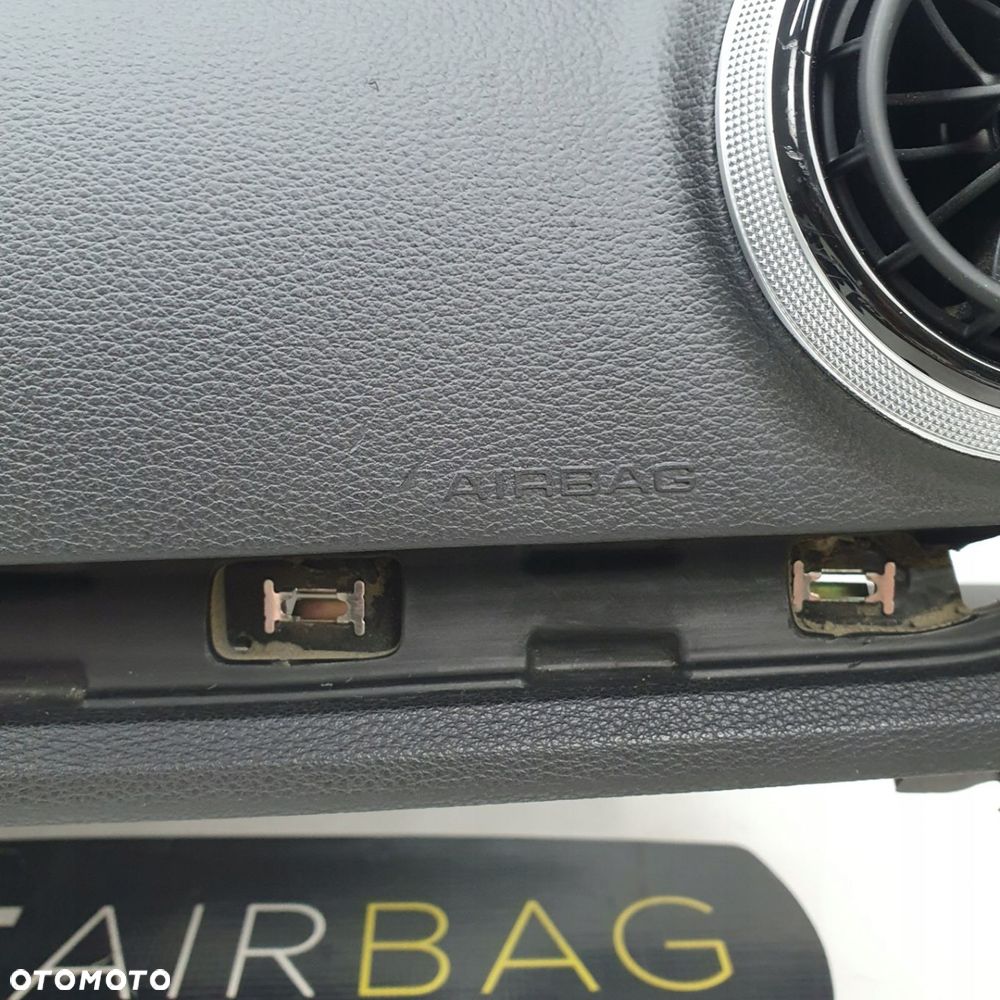 AUDI A3 8V LIFT DESKA ROZDZIELCZA KONSOLA KOKPIT PULPIT PODUSZKI AIRBAG AIR BAG PASY KIT SET - 5