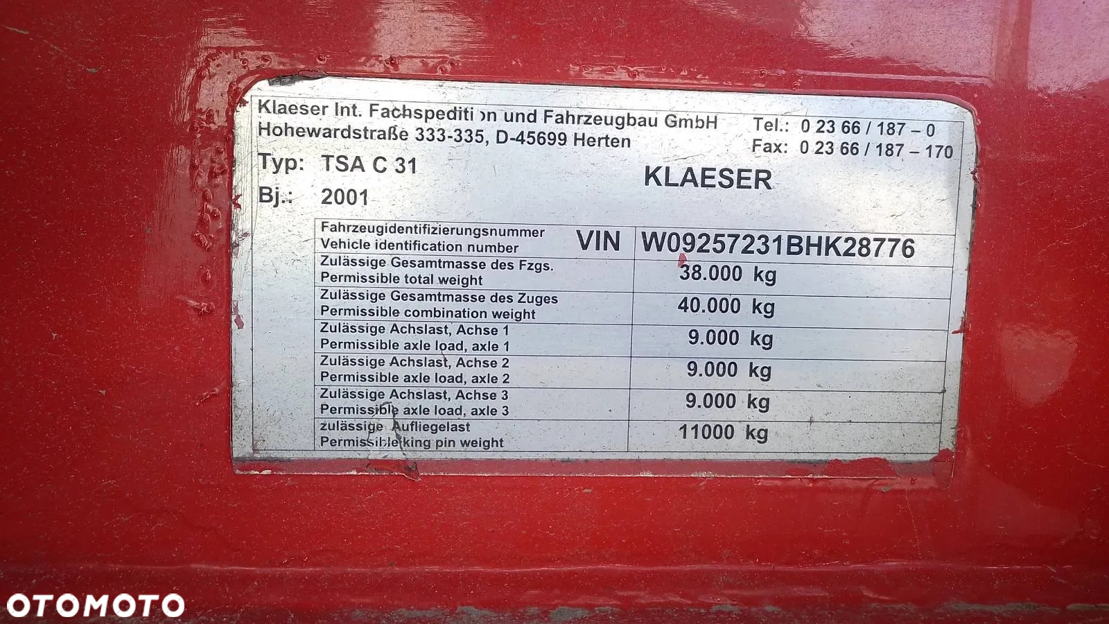 Klaeser TSA - 19