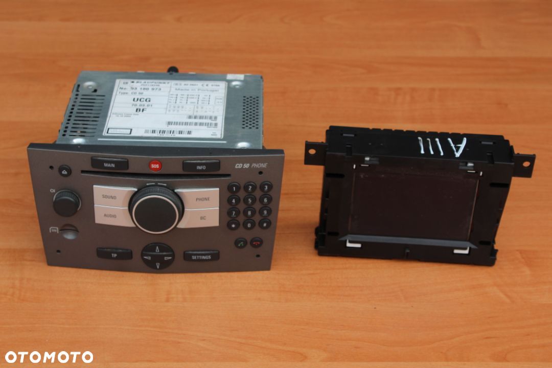 RADIO WYŚWIETLACZ OPEL ASTRA H CD50 PHONE - 1