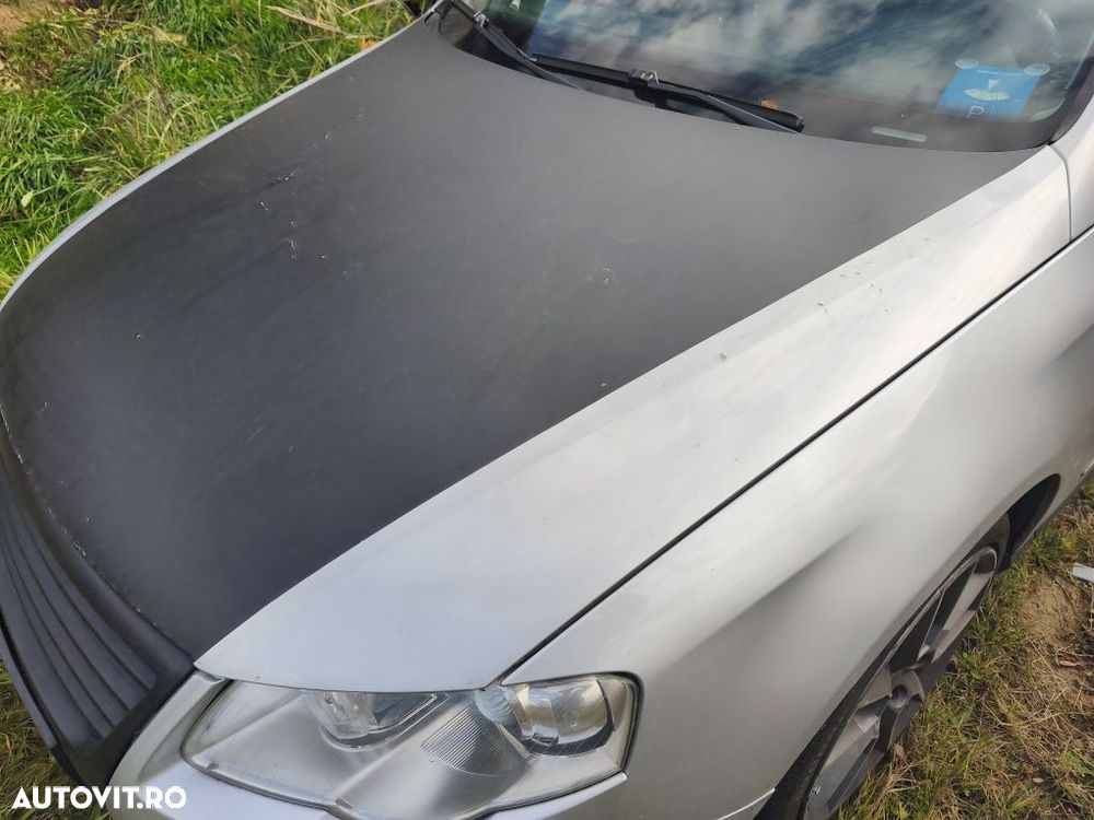 Bară față grilă capotă Volkswagen Passat B6 2005-2010 - 7