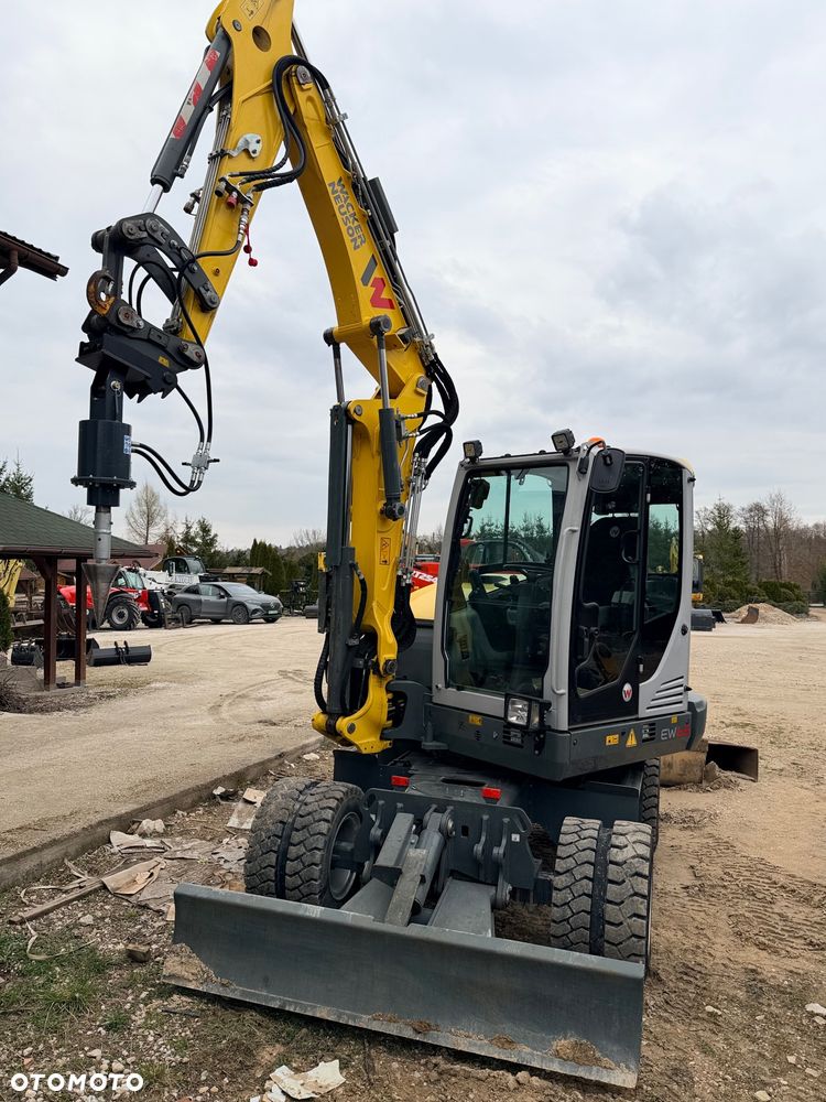 Wacker Neuson Koparka Kołowa 6 TON Wacker NEUSON 6503 -2 Pług Ramię Long 3 Łamane POWERTILT Lenhoff MS03 6503 ew65 - 35