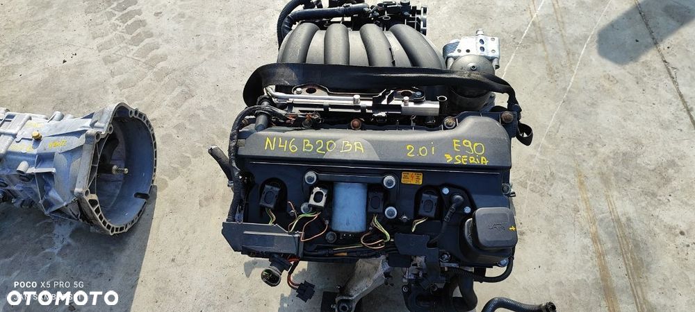 W-wa KOMPLETNY SILNIK BENZYNOWY N46B20BA BMW E81 E82 E87 E88 E90 E91 E92 E93 2.0 B 16V - 4