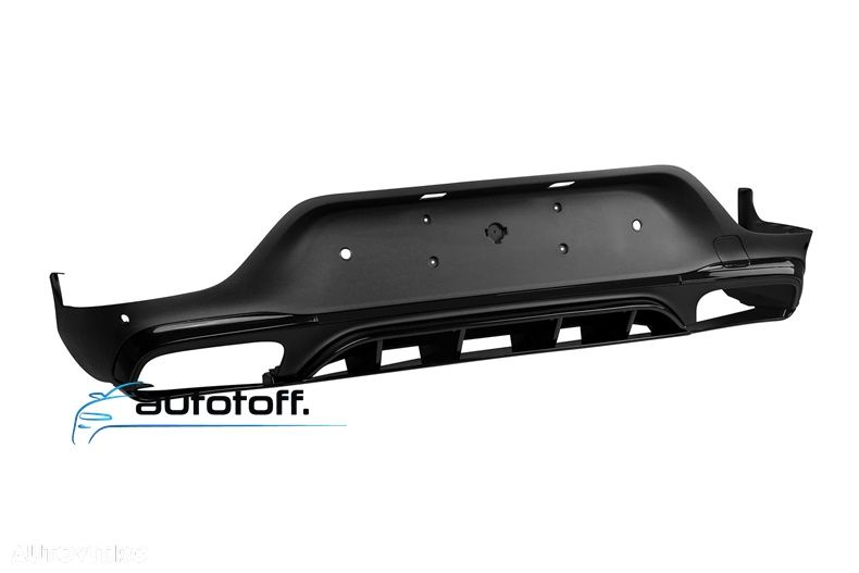 Difuzor bara spate GLC Coupe C253 compatibil cu Mercedes (15-22) GLC63 AMG Black Design - 2