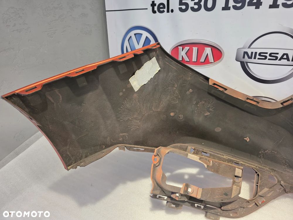 FORD TRANSIT CUSTOM LIFT 17- ZDERZAK PRZEDNI PRZÓD KOLOR POMARAŃCZOWO-ZŁOTY METALIK ŁADNY NR JK21-17F003 / KK21-17F003 NR AUKCJI NZ2001 - 17