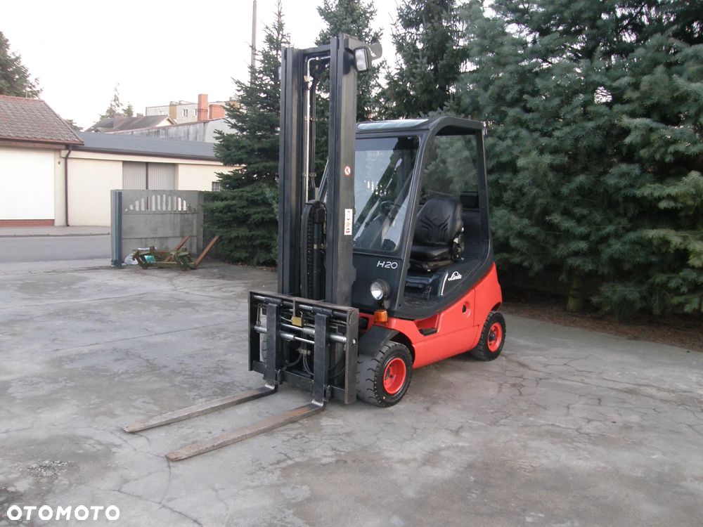Linde H20T-03 TRIPLEX 5,5m przesuw pozycjoner - 10