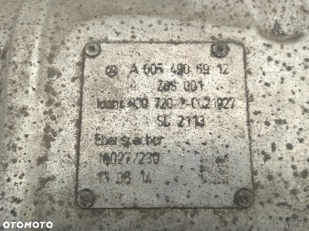 Katalizator Tłumnik MERCEDES-BENZ A0054906912 - 1