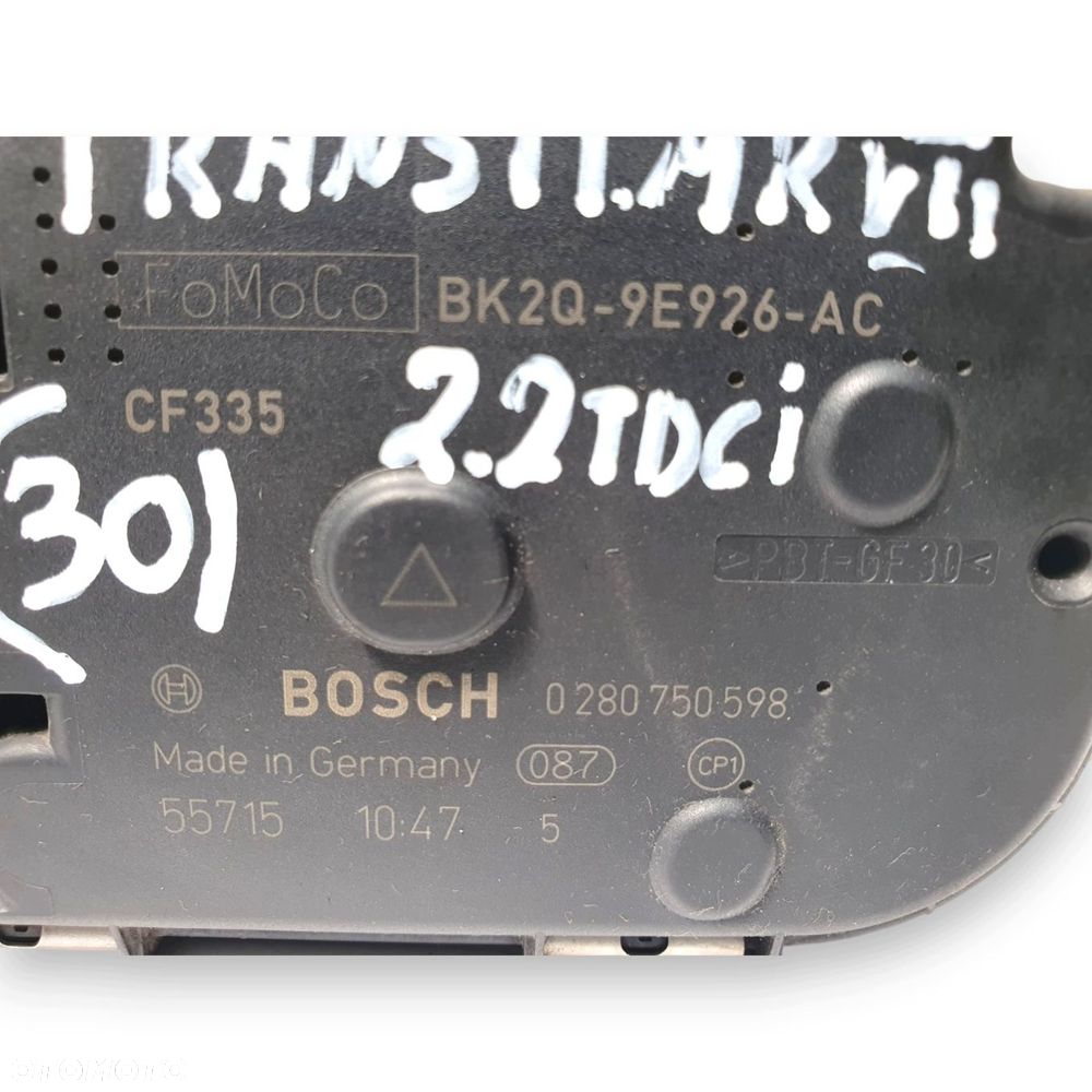 PRZEPUSTNICA Ford Transit MK7 Custom 2.2 TDCi Bosch BK2Q-9E926-AC - 16