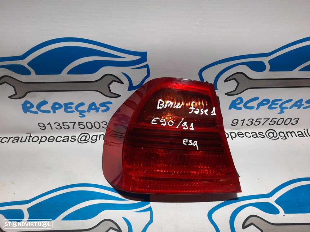 FAROLIM FAROLINS ESQUERDO DIREITO BMW SERIE 3 E90 SEDAN CARRO 6937457 6937458 - 3