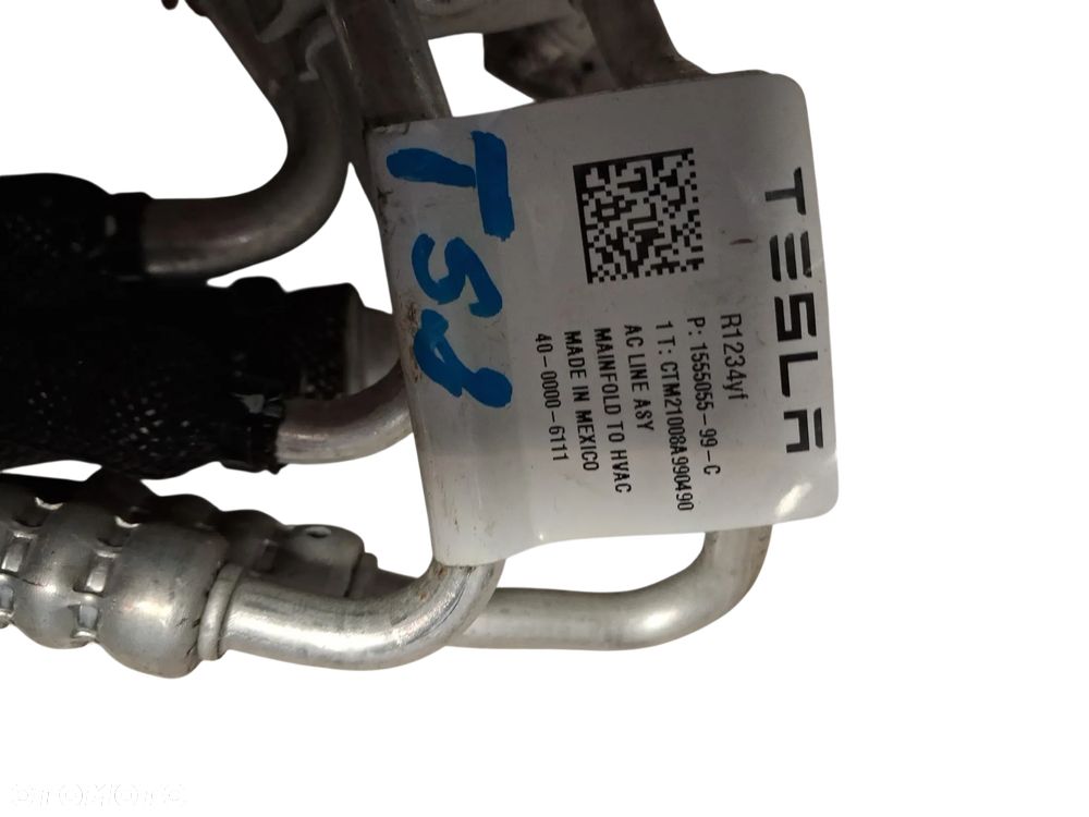 WĄŻ PRZEWÓD KLIMATYZACJI TESLA MODEL III 155505599C - 2