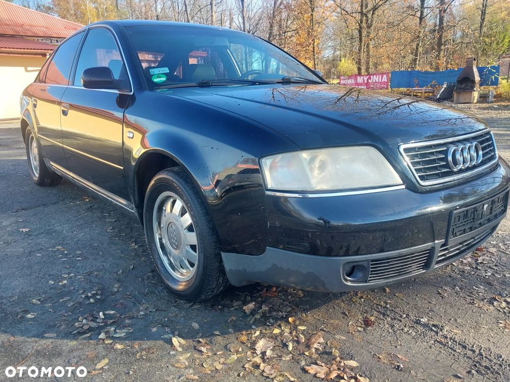 Audi A6 C5 sedan silnik kompletny 1.8 Turbo AEB turbina turbosprężarka cewka wiązka przepustnica przepływomierz kolektor skrzynia biegów DHW sprzęgło dwumasa drzwi lewe prawe klapa błotnik lusterko kolor LY9B czarny maglownica wydech tłumik lampa tył tylna blenda belka rura dolotowa przewód podłokietnik sterownik panel boczki fotele grzane alufelgi szyba dekory NA CZĘŚCI WSZYSTKIE CZĘŚCI - 2