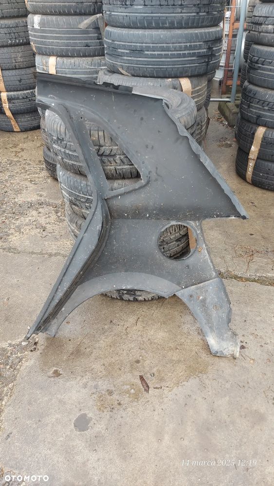 vw polo 6r 08- blotnik tył prawy poszycie - 2