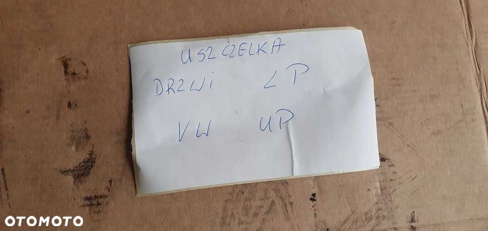 Uszczelka drzwi lewy przód przednia lewa VW Up 3D - 7