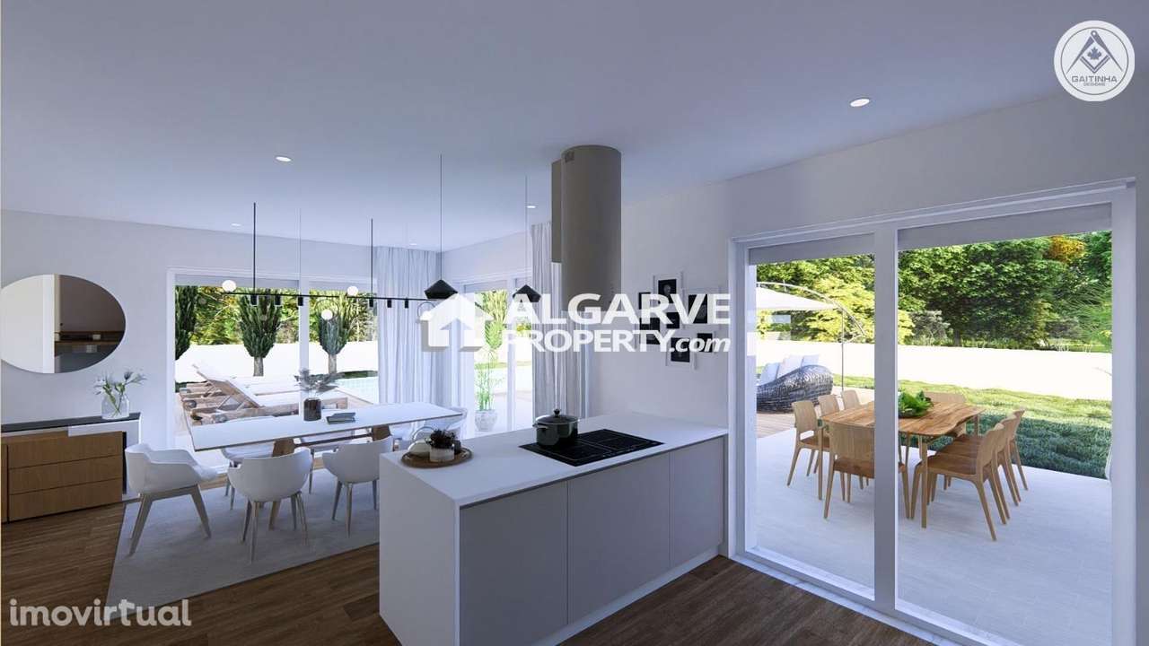 Vivenda V4 de Luxo junto ao golfe em Vilamoura, Algarve - Grande imagem: 4/40