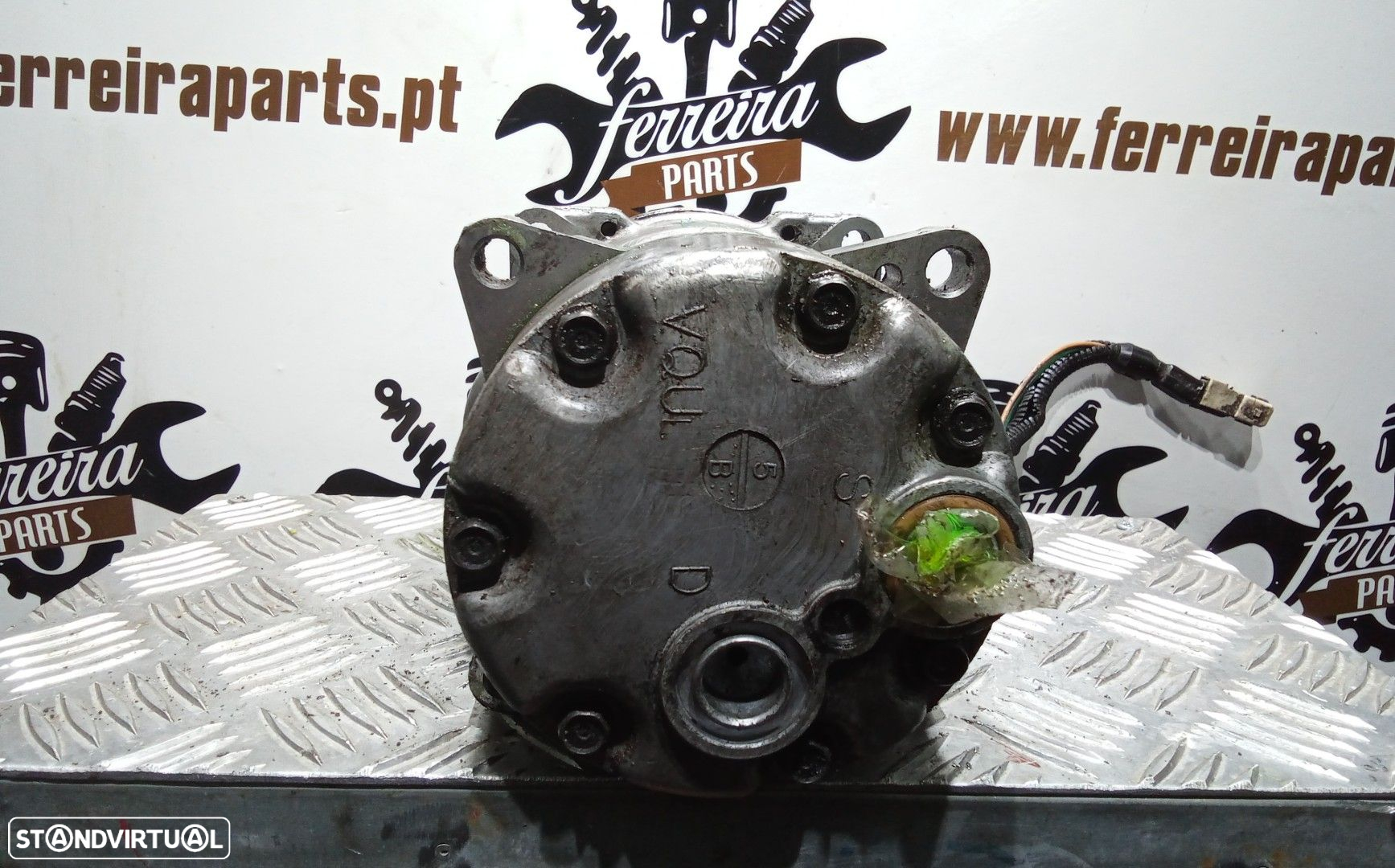 Compressor de ar condicionado Citroen Xantia 1.9 TD REF: SD7V16 - 1227 - 3