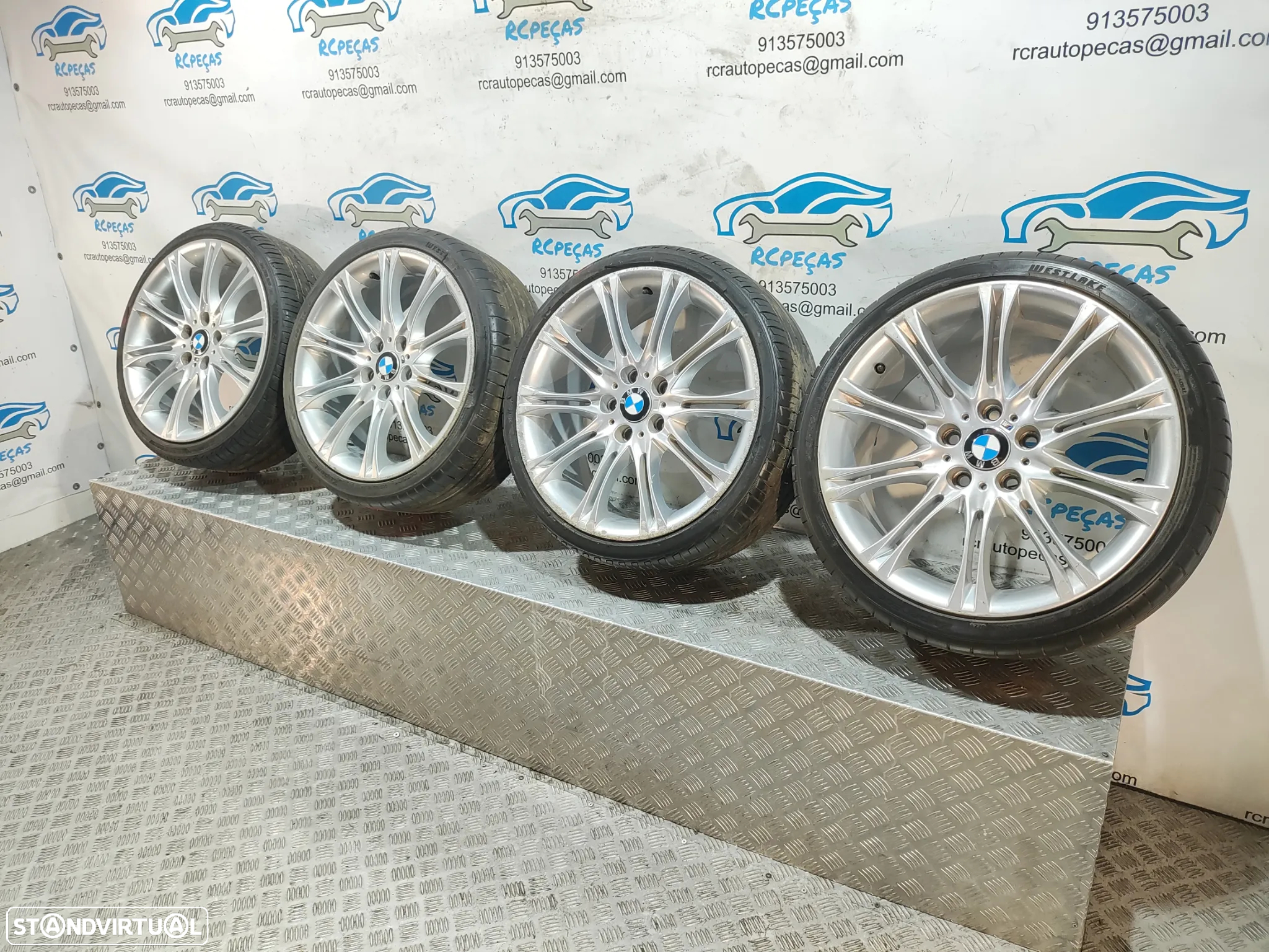 Conjunto Jantes 19 BMW Serie 3 E90 E91 E92 E93 8J ET47 5x120 - 3