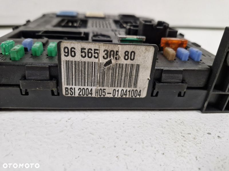 CITROEN C4 1 I MODUŁ STEROWNIK SKRZYNKA BEZPIECZNIKÓW BSI 9656530580 - 4