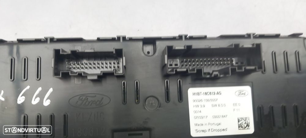 Botão / interruptor do AC FORD Fiesta VII (HJ, HF) - 3