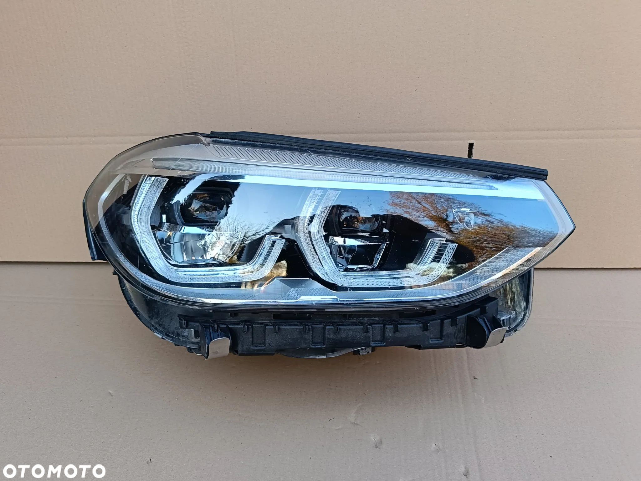 Full Led przedni Adaptive BMW x3 G01 lampa 8739654-02 reflektor - 1