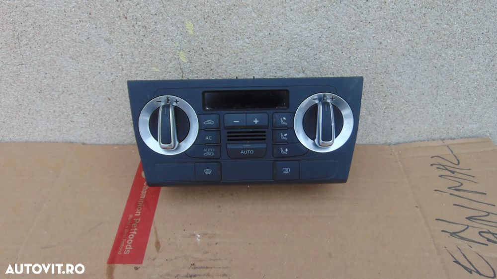 Panou clima dublu climatronic Audi A3 8P an 2008-2013 cod 8P0820043BG - 1