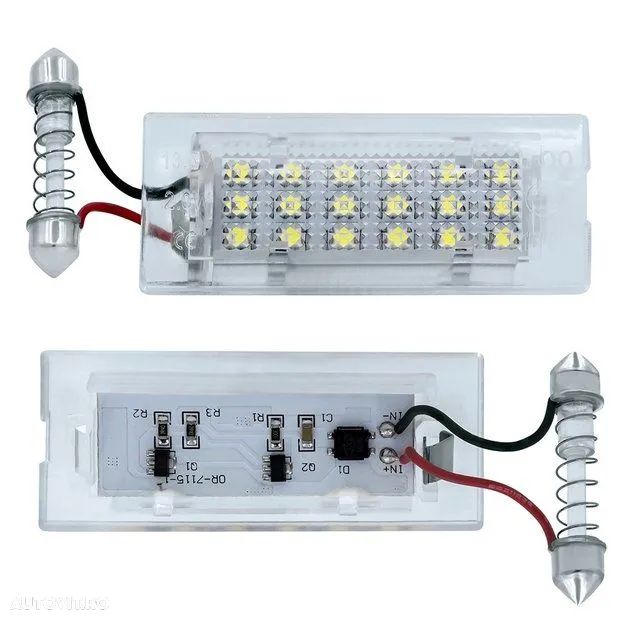 Lampi Numar Dedicate Full Led Leduri Pentru Bmw X3 E83 nonLCI - 1
