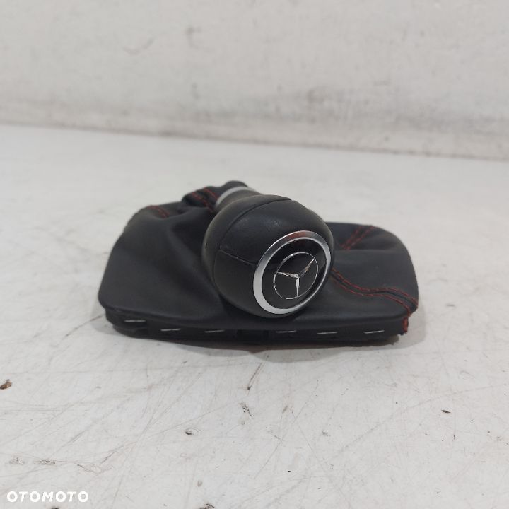 GALKA LEWAREK ZMIANY BIEGOW SKORA CZERWONA NITKA AUTOMAT MERCEDES SLK W172 ORYGINALNY DEMONTAZ - 3