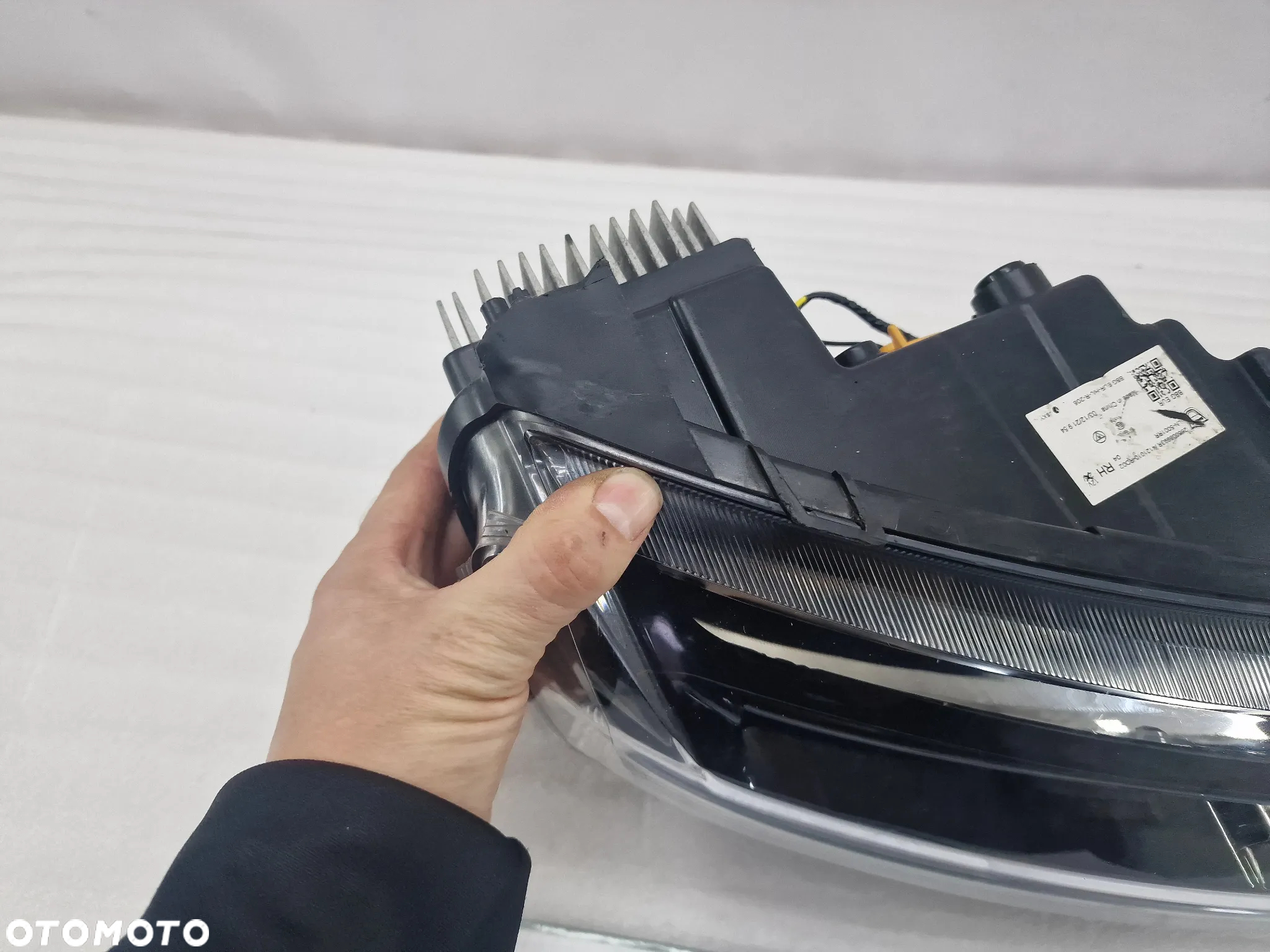 DACIA SPRING 20- PRAWA LAMPA PRZEDNIA PRZÓD FULL LED / LED / DRL , NR 266008993R , NR AUKCJI H175 - 5
