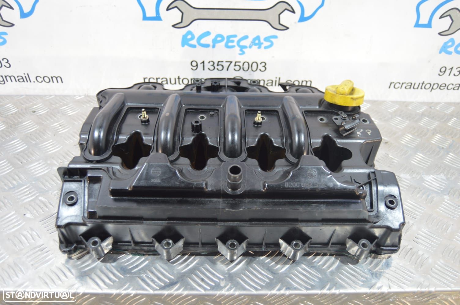 TAMPO TAMPA VALVULAS MOTOR COLETOR ADMISSÃO RENAULT 8200482514 8200277372 G9U650 RENAULT MASTER III 3 MK3 FD HD 2.5 DCI 120CV G9U650 TRAFIC NISSAN INTERSTAR PRIMASTAR OPEL VIVARO MOVANO - 1