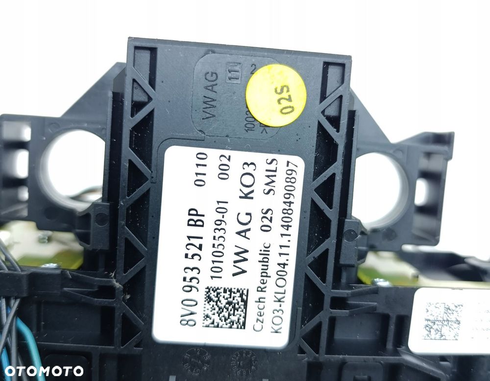 PRZEŁĄCZNIK ZESPOLONY ŚWIATEŁ AUDI S3  8V0953521BP - 6