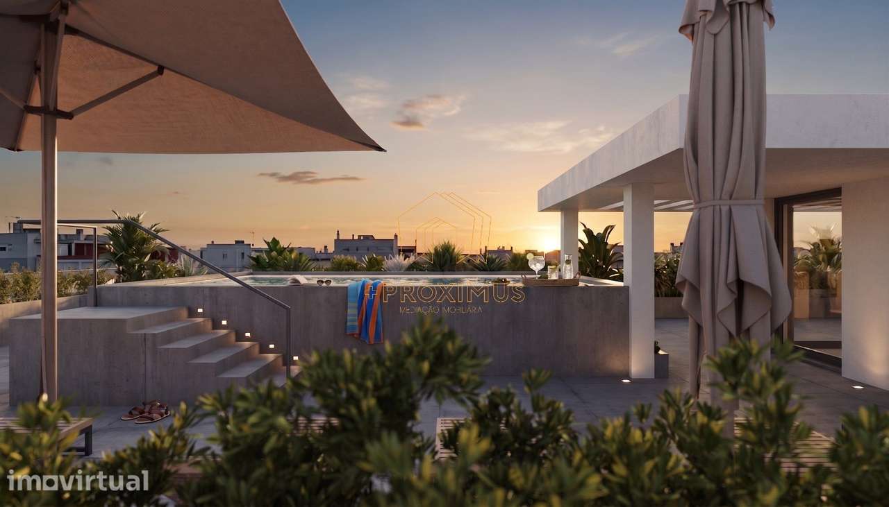 Apartamento T2 c/ piscina e garagem - Grande imagem: 2/15