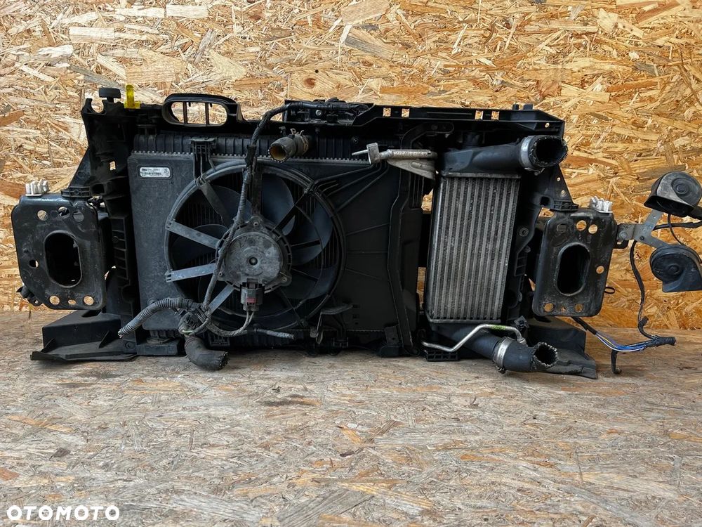 PAS PRZEDNI KOMPLETNY przód FORD FIESTA MK7 LIFT 1.0 Ecoboost BENZYNA Wentylator Belka Intercooler - 6