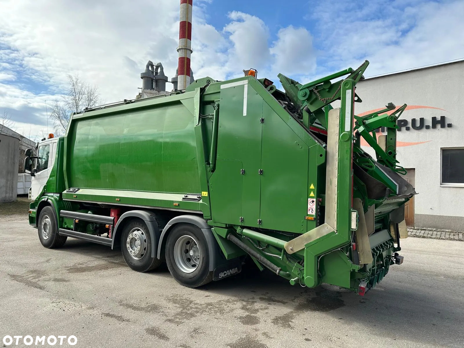 Scania P280 śmieciarka trzyosiowa Norba 22m3 EURO 6 - 3