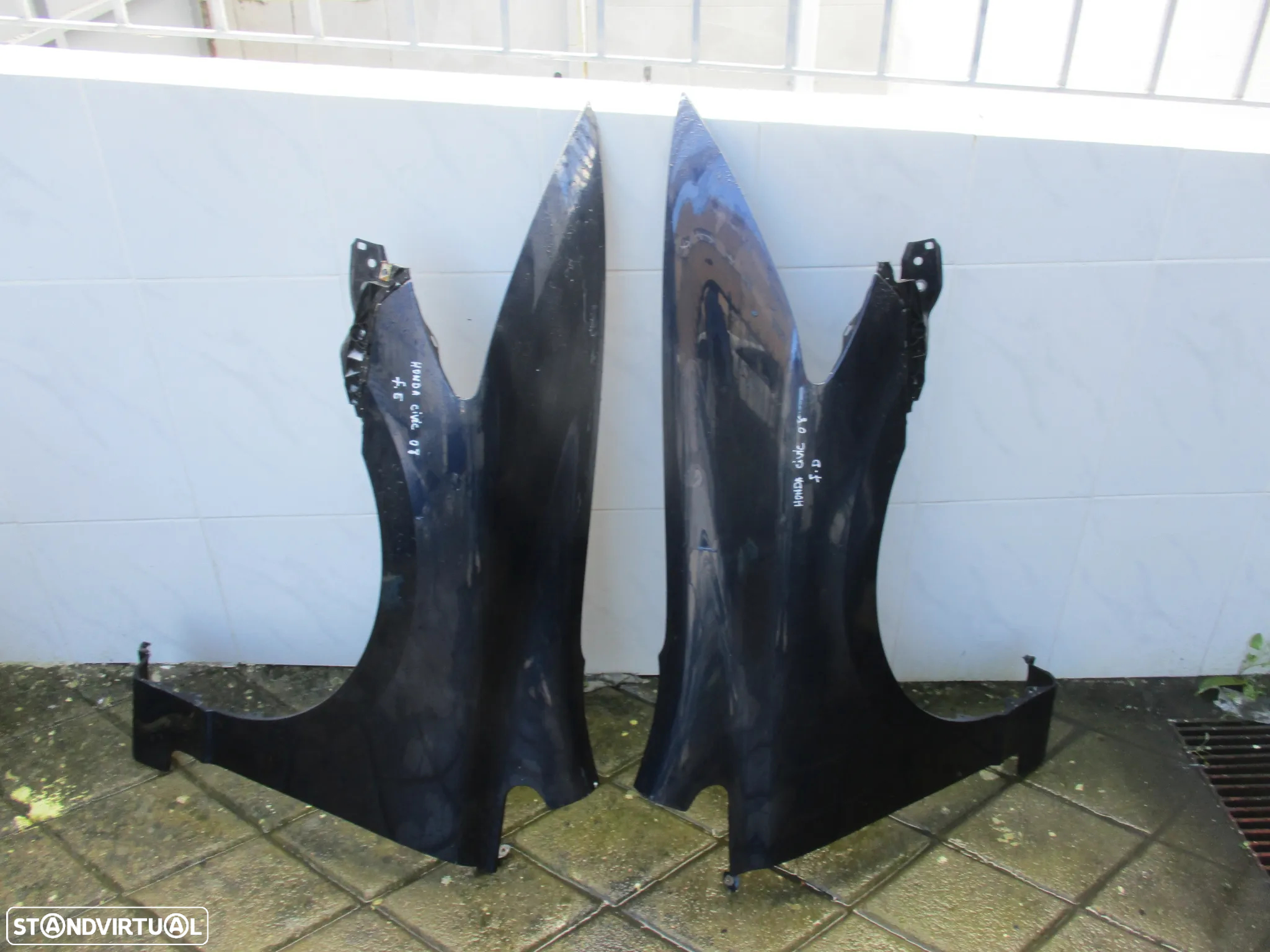 Guarda Lamas DIREITO Honda Civic 4 Portas 2006 A 2012 - 2