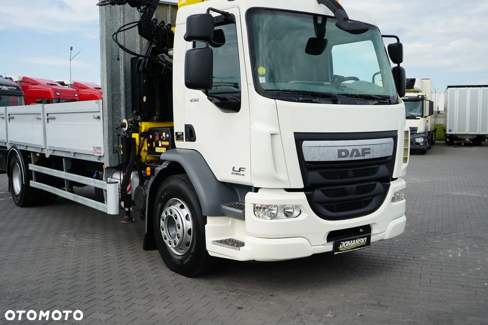 DAF / LF / 250 / SKRZYNIOWY + HDS / HYVA HB-150 / PILOT / ROTATOR - 24