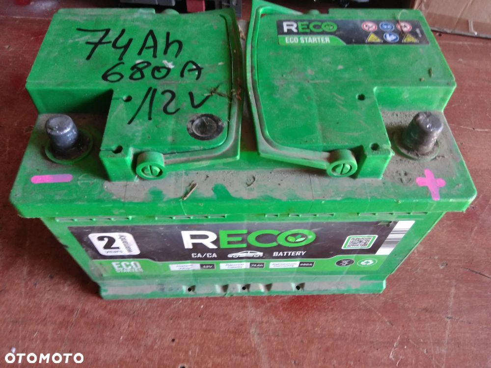 AKUMULATOR 12 V 74 Ah 680 A RECO - 2