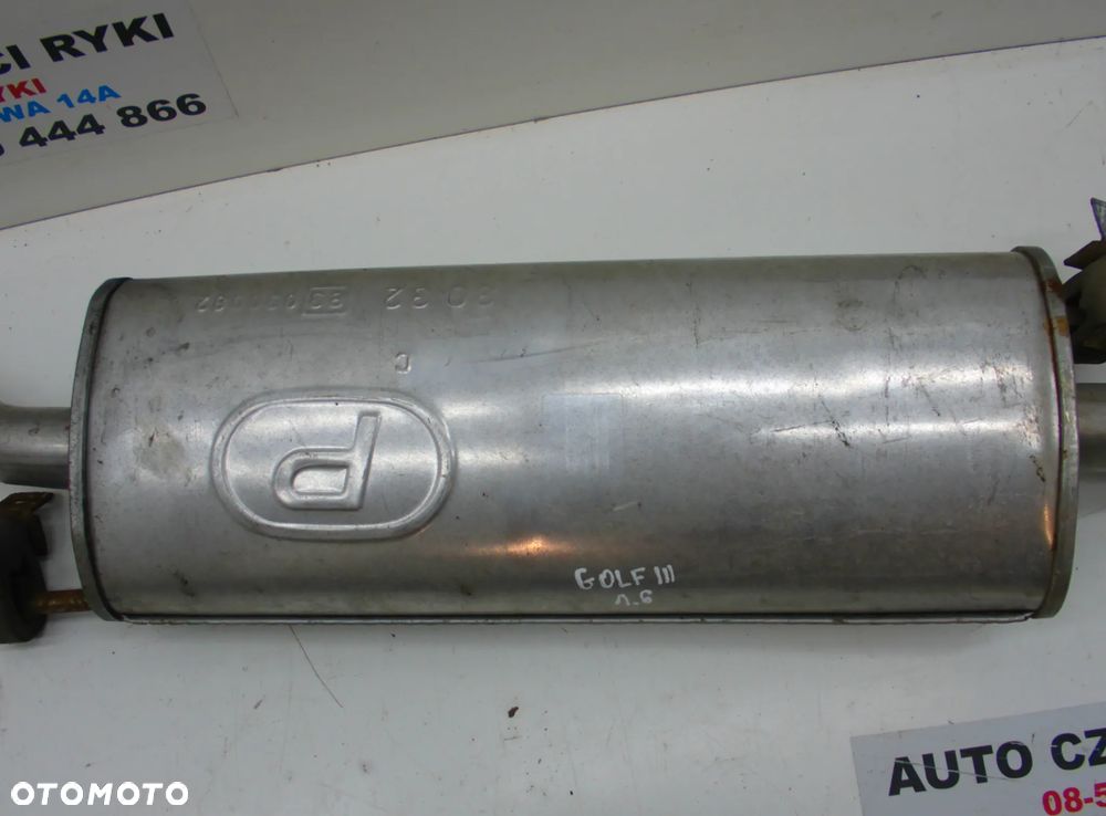 VW Golf 3 III 1.6 B Tłumik - 2