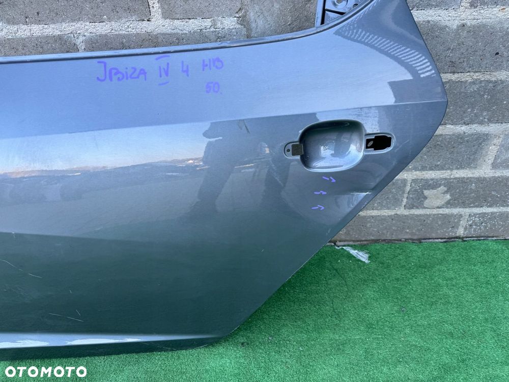 SEAT IBIZA IV 4 6J4 HB 5D DRZWI LEWE TYLNE ORG D153 - 8