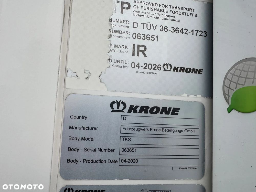 Krone Doppelstock, Thermo King SLXi 300 - 35