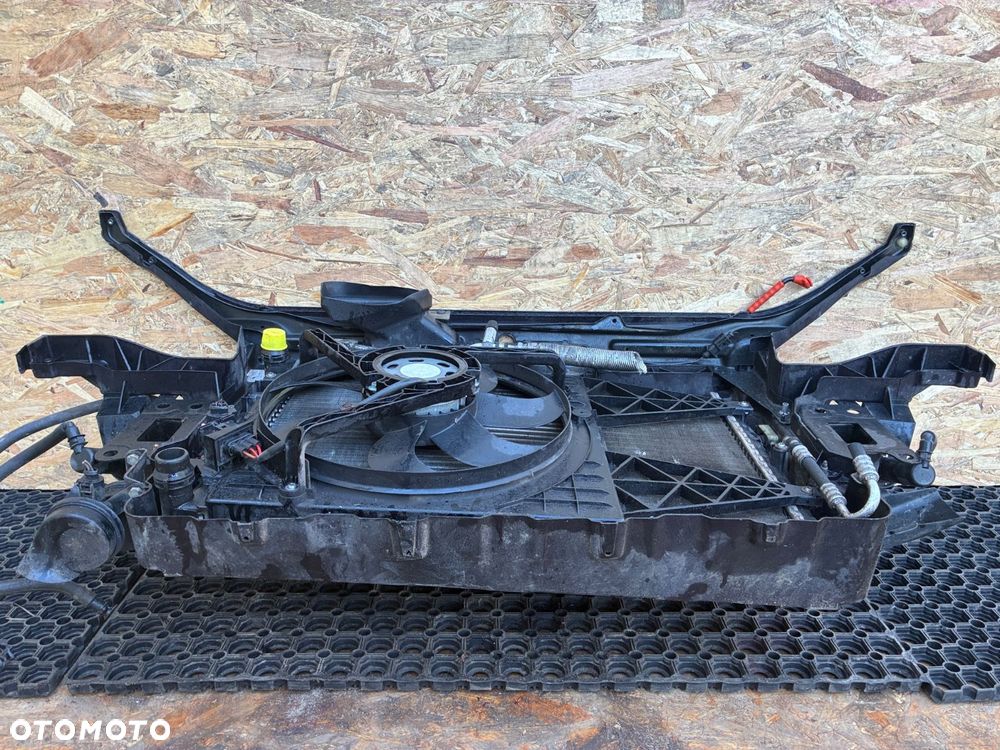 VW POLO 9N3 LIFT BENZYNA PAS PRZEDNI CHŁODNICA WENTYLATOR KOMPLET - 13